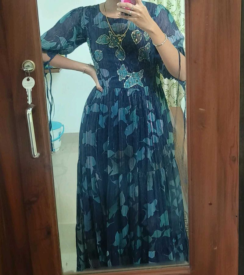 Floral Print Maxi Dress