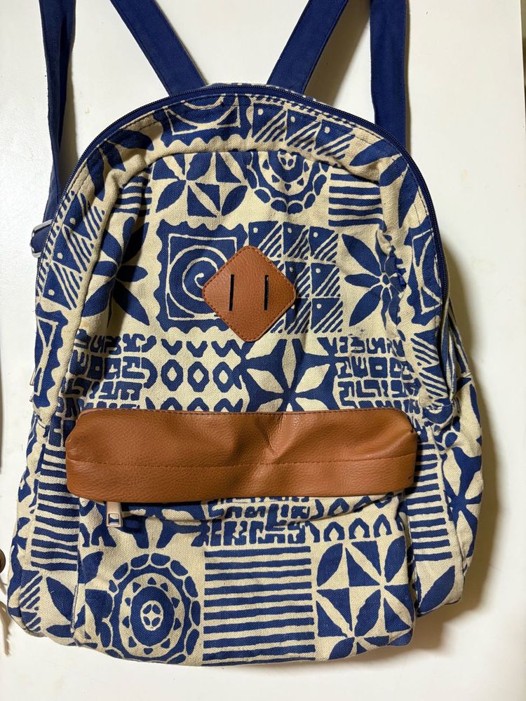 Boho Print Backpack
