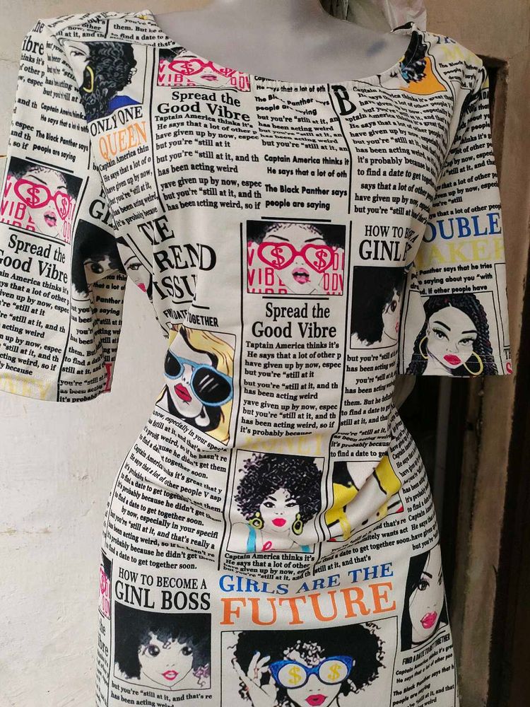Printed Casual Dress