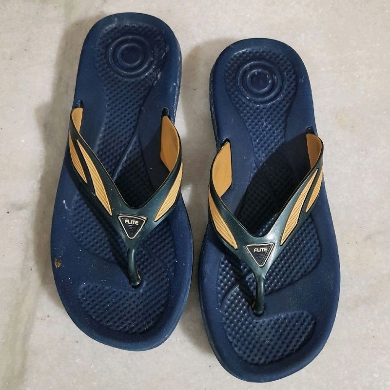 Blue Slippers