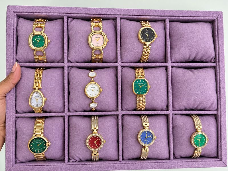Elegant Gold Women's Watch Collection