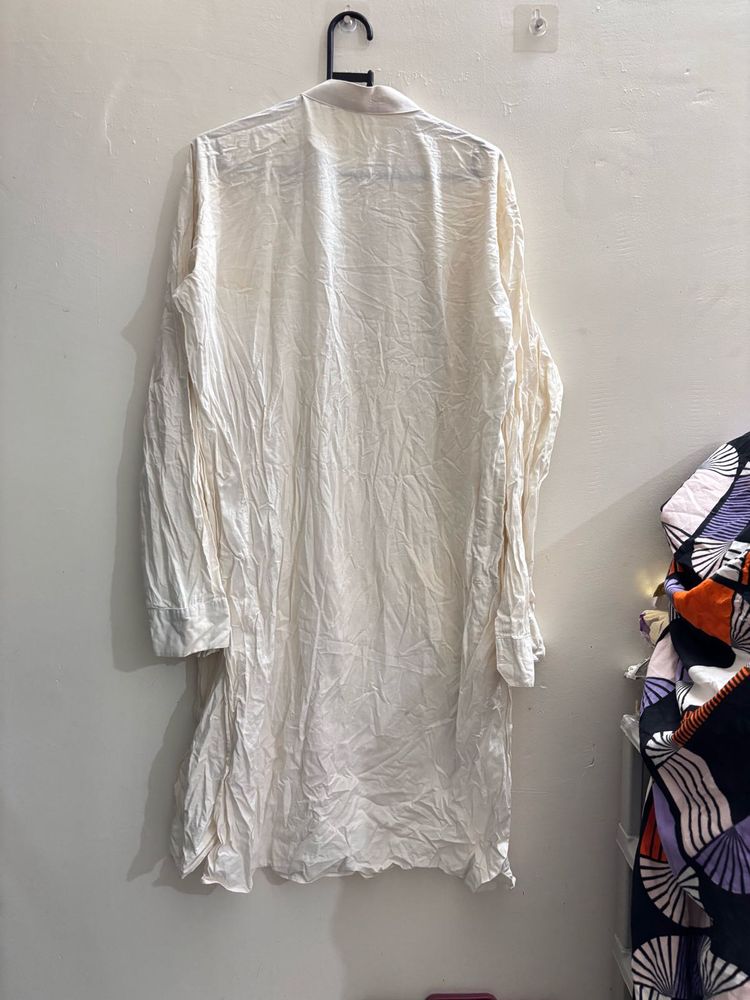White Kurta Shirt