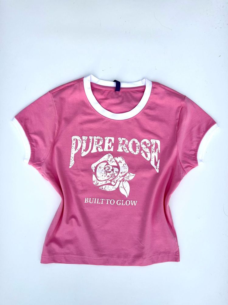 Pink 'Pure Rose' Graphic Tee