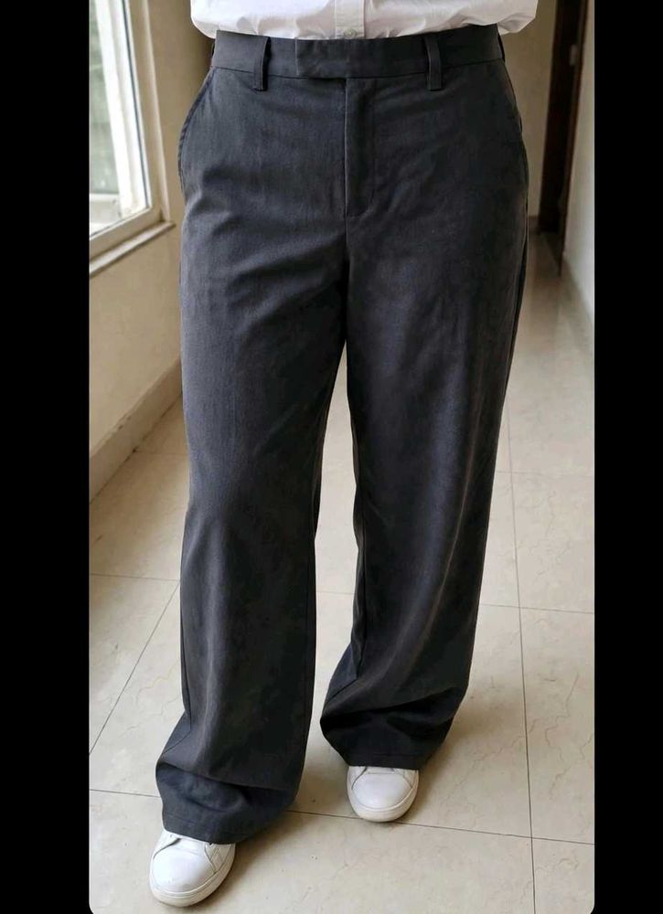 women Classic Grey Trousers
