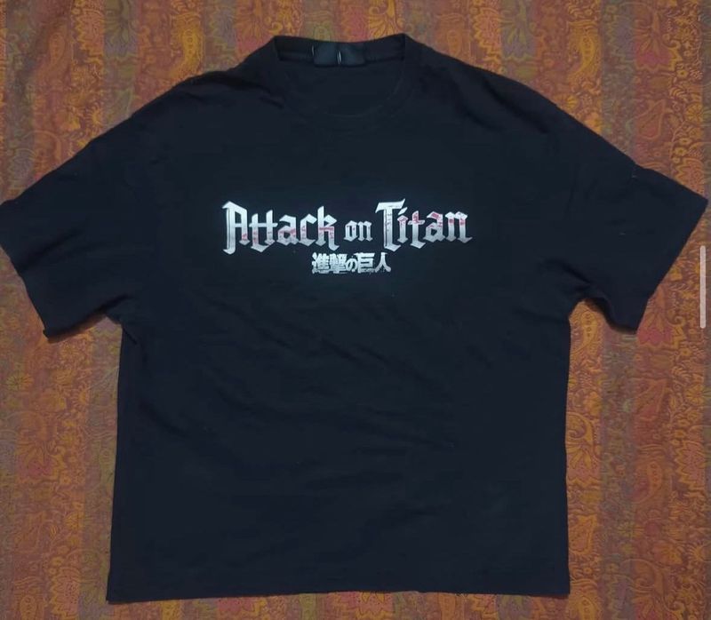 Attack on Titan Black T-Shirt