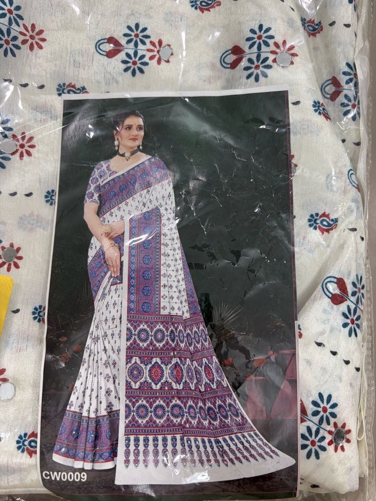 New Chinon mirror saree