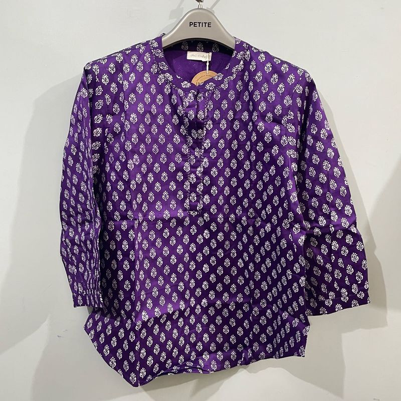 Block print Short Kurta