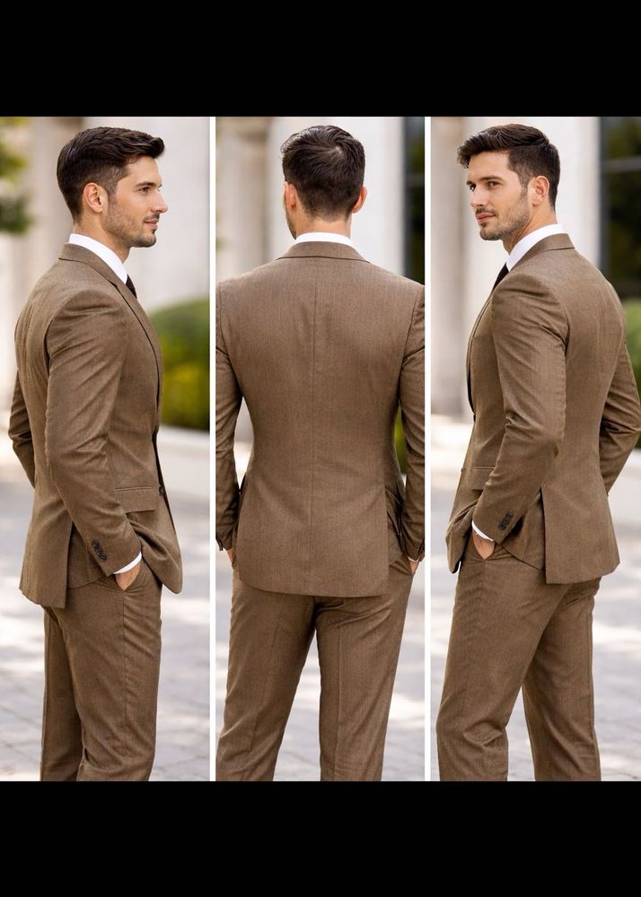 Brown Suit &amp; Blazer Set