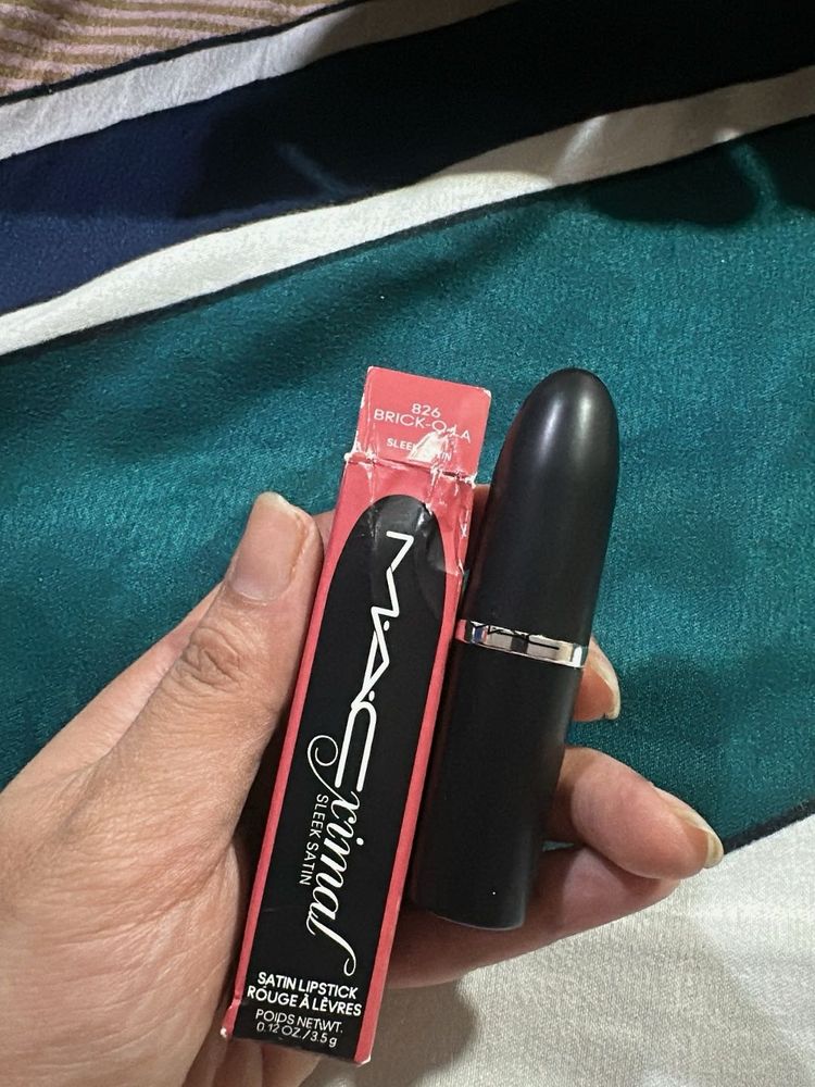 MAC Satin Lipstick - Brick-O-La