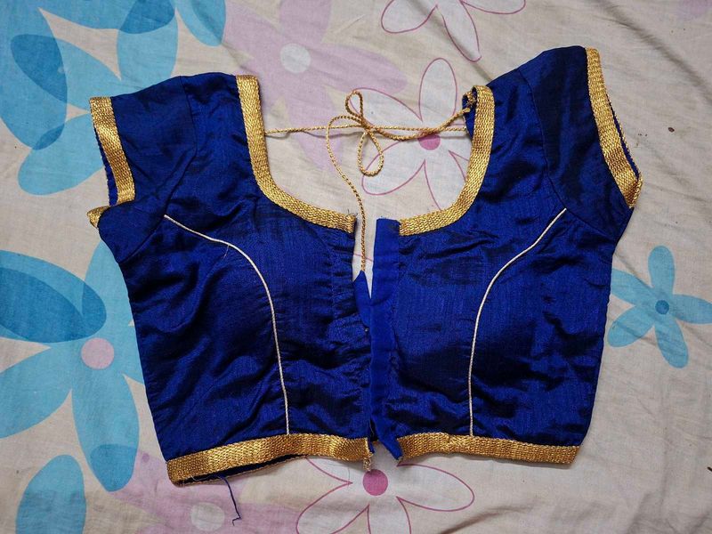 Elegant Blue Blouse