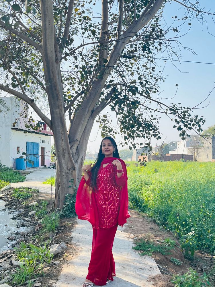partywear kurta set with dupatta