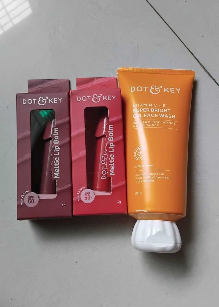Dot &amp; Key Lip Balm &amp; Face Wash Set