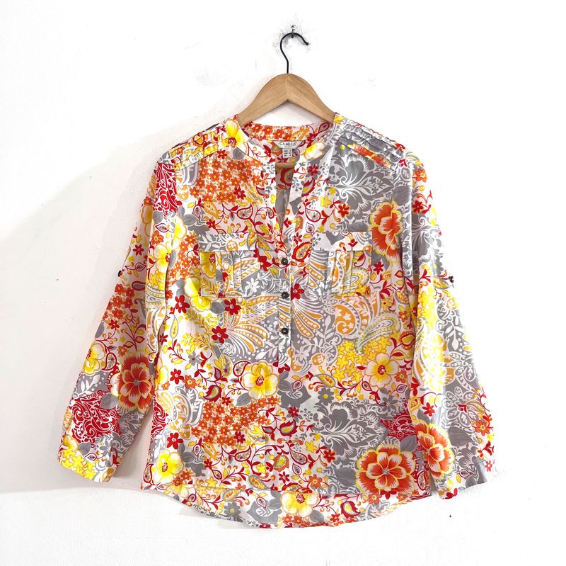 Multicolour Printed Shirt (Women)