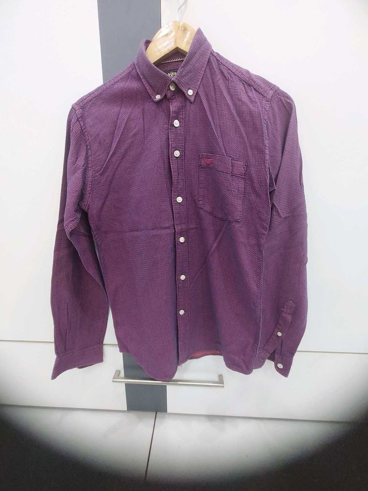 Purple Casual Shirt From Red Tape