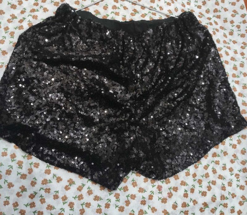 Sparkling Sequin Shorts
