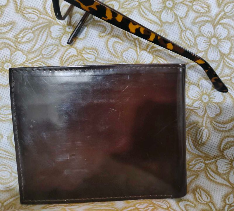 Classic Genuine Patent Leather Wallet