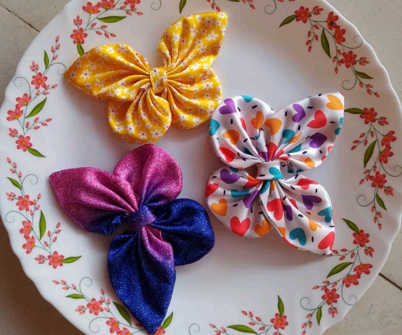 Cute Butterfly Hair Clips Set