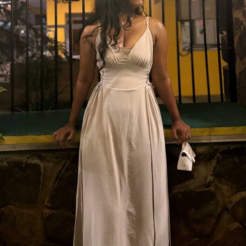 Elegant Sleeveless Maxi Dress
