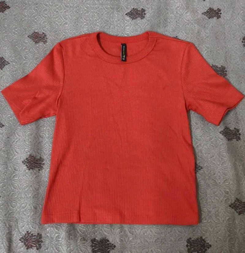 Coral Chic Short Top