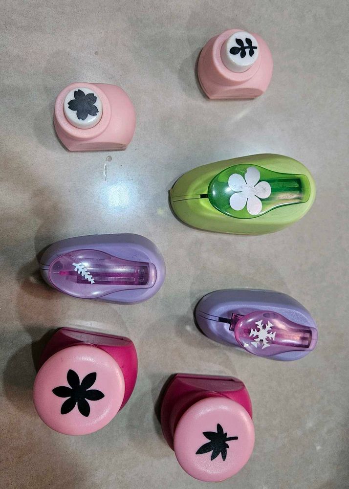 Lot of 7 Craft Punches
