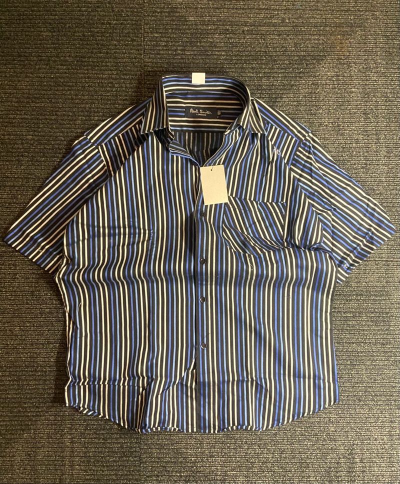 Paul Smith Striped Short Sleeve Shirt