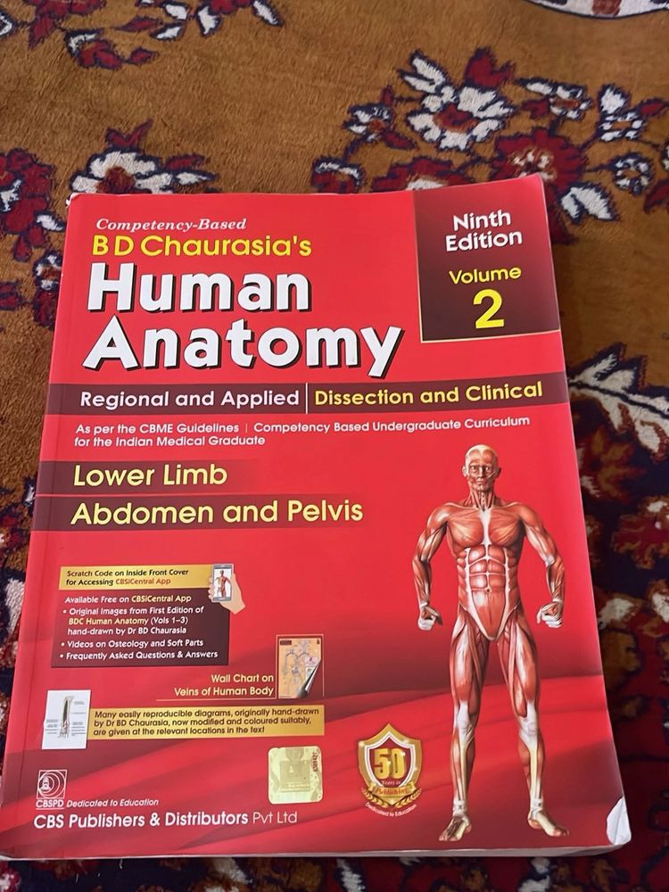 BD Chaurasia's Human Anatomy Vol 2