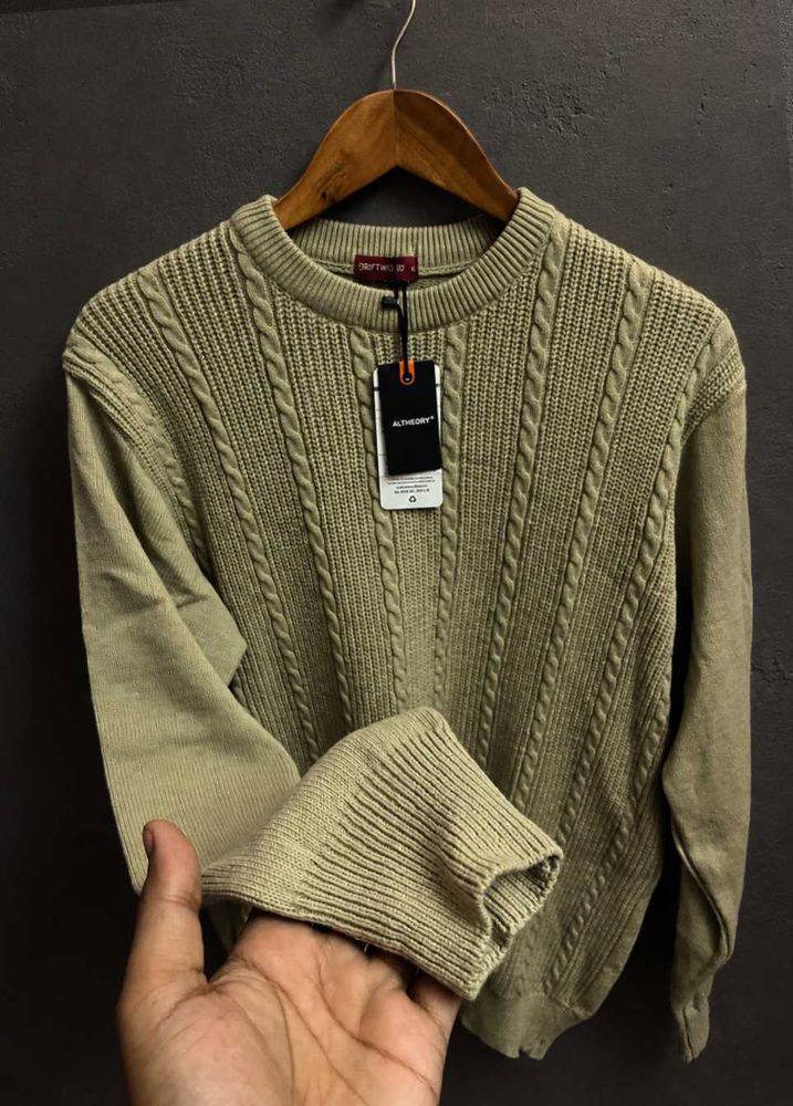 Altheory Premium Cable Knit  Sweater