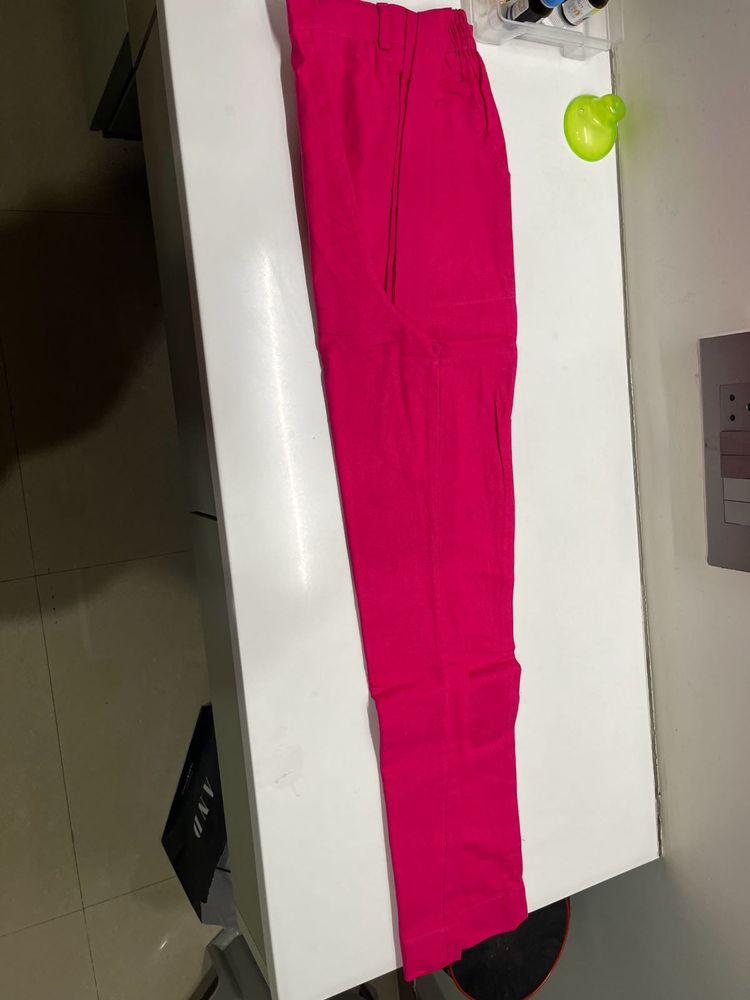 Bright Pink Ethnic Pants