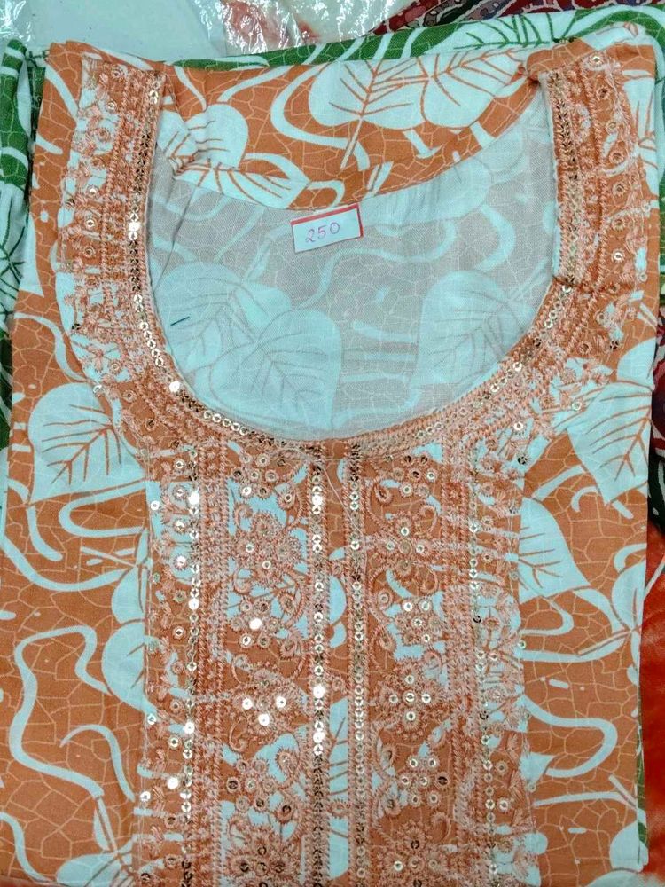Embellished Kurta Set