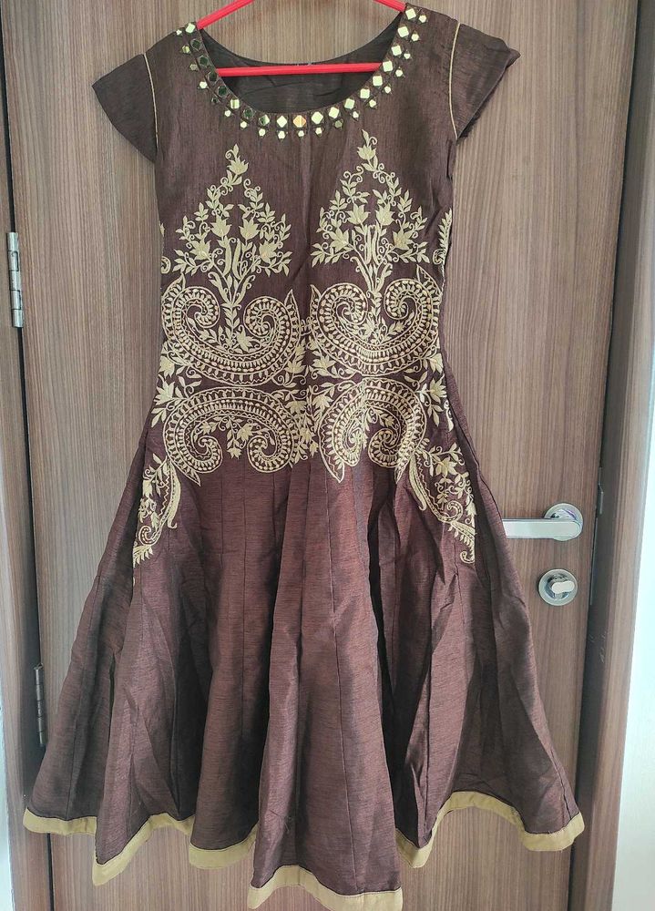 Festive Long Gown/Dress  🤎Brown