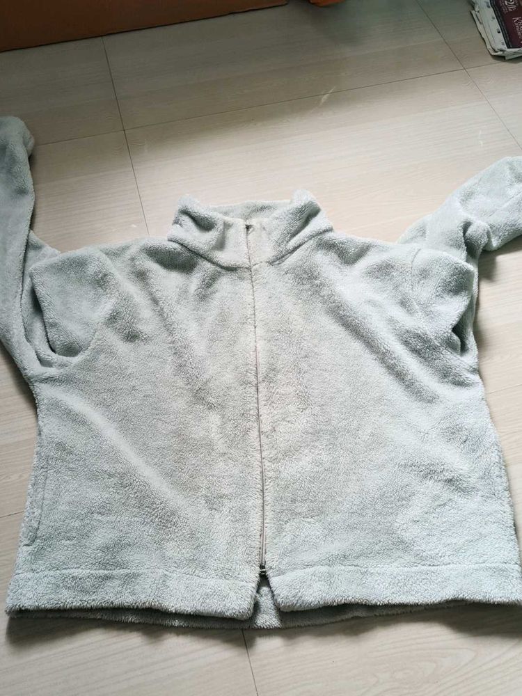 Cozy Fleece Zip-Up Jacket