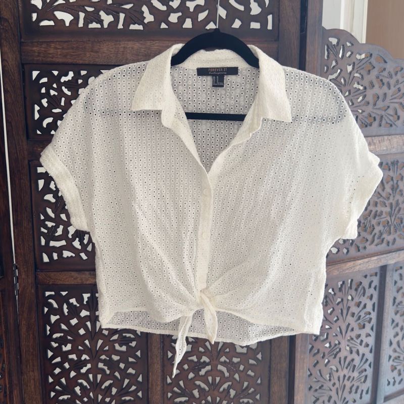 New Limited Edition Forever 21 Cotton Crop Top