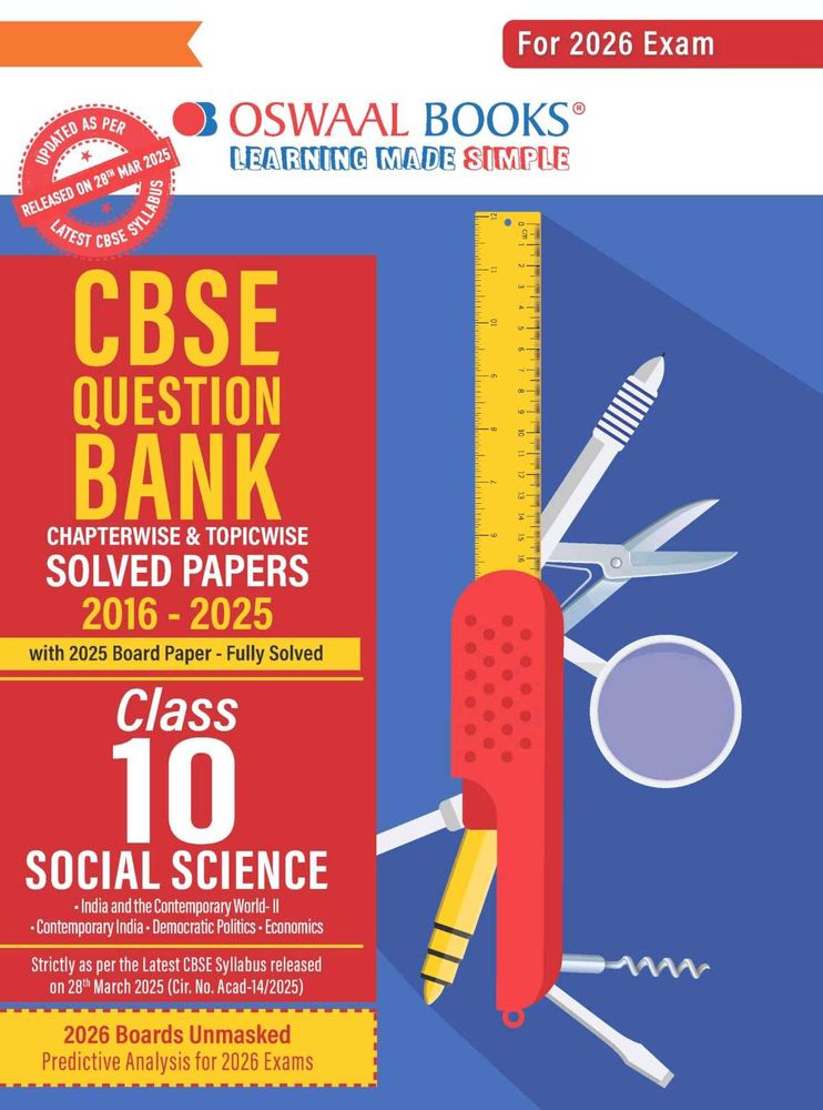 CBSE Class 10 Social Science Question Bank