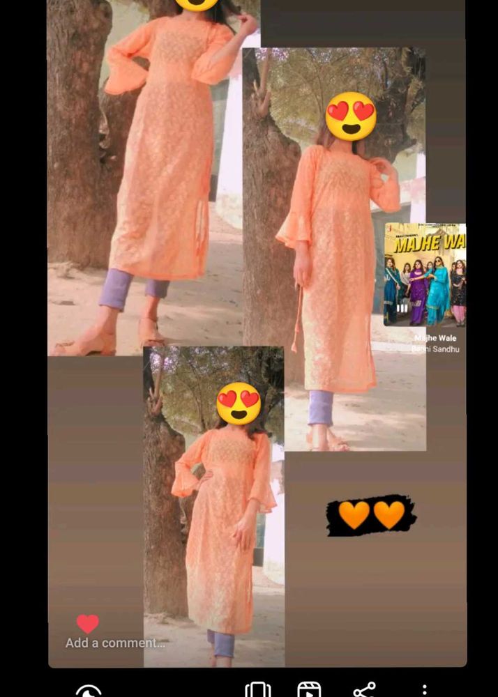 Chikankari Kurti