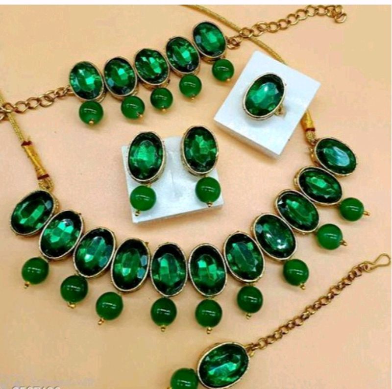 Stone Type Neklas  rakshabandhan special sell🔥