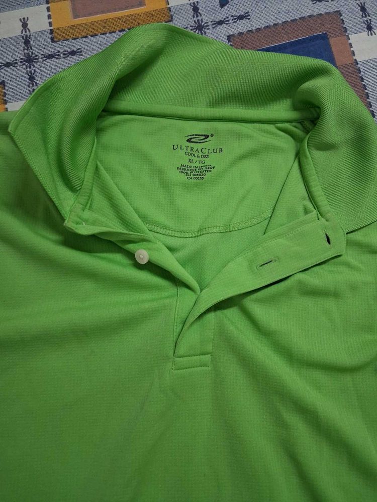 Bright Green Polo Shirt