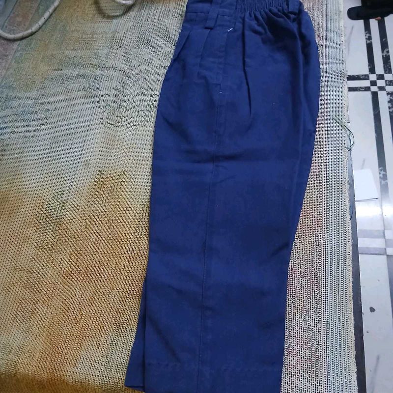 Classic Blue Men's Trousers