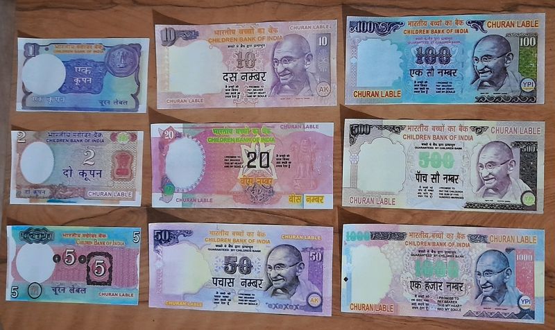 Fake Indian Currency