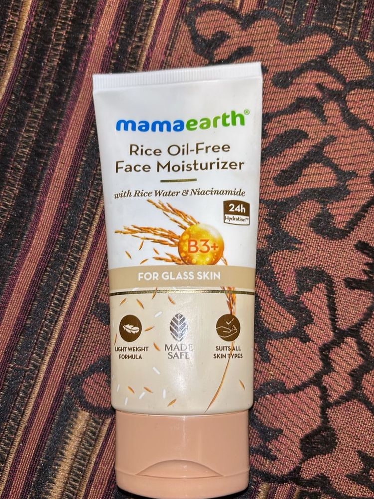 Mamaearth Rice Oil-Free Face Moisturizer