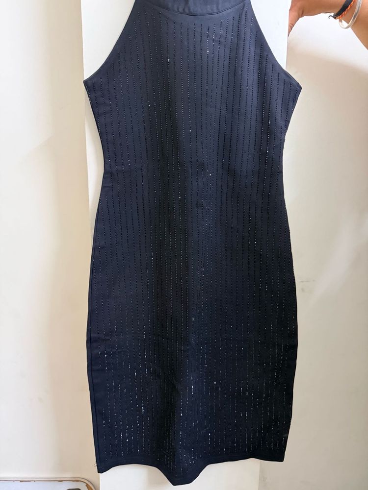 Black Bodycon Party Dress