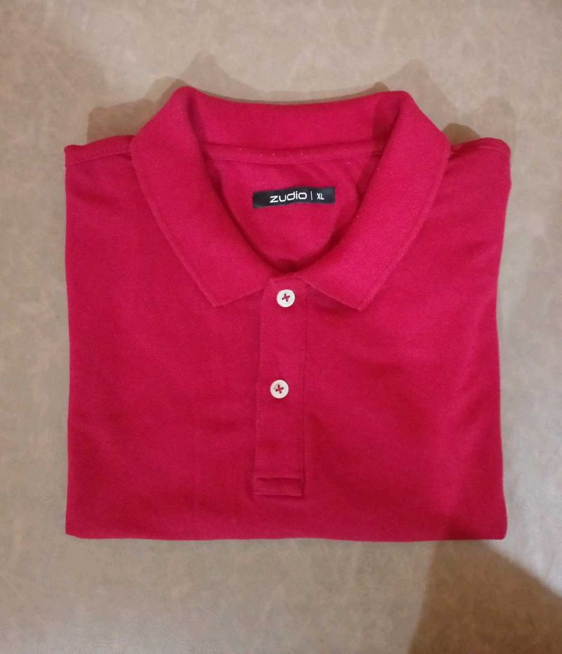 ~ZUDIO POLO NECK T-SHIRT FOR MEN