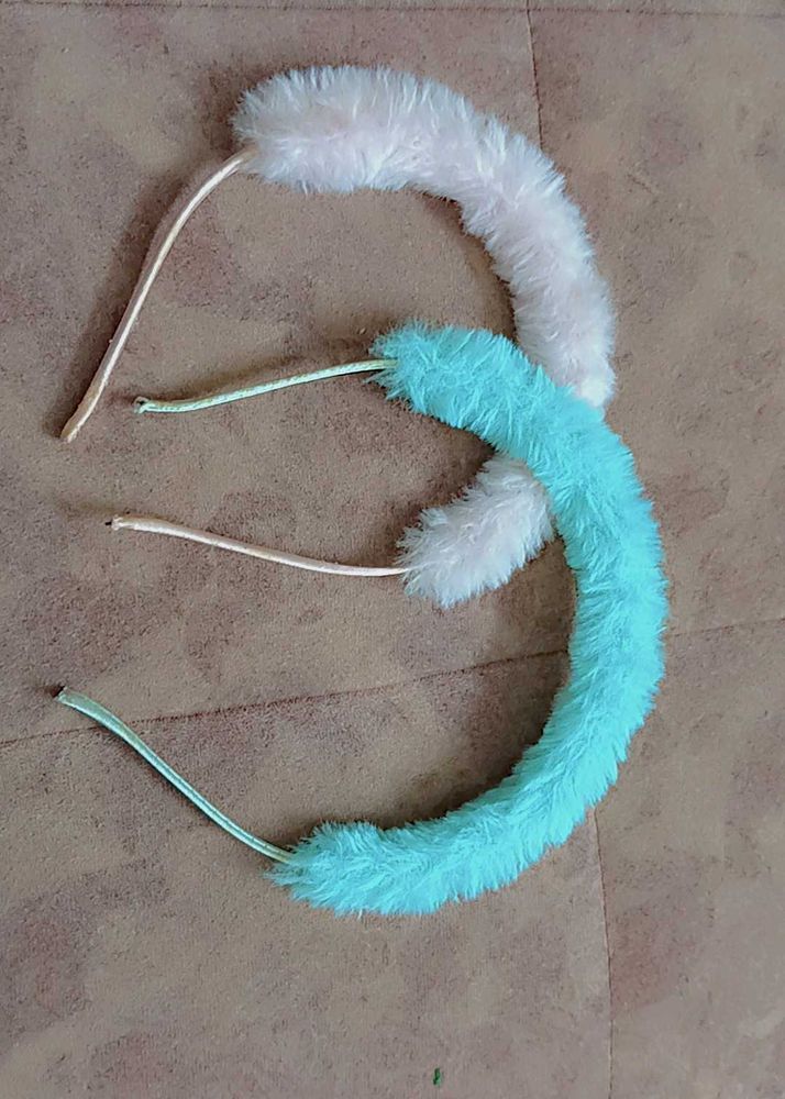 Fuzzy Headband Set