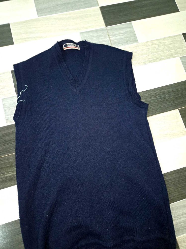 Navy Blue Sweater Vest