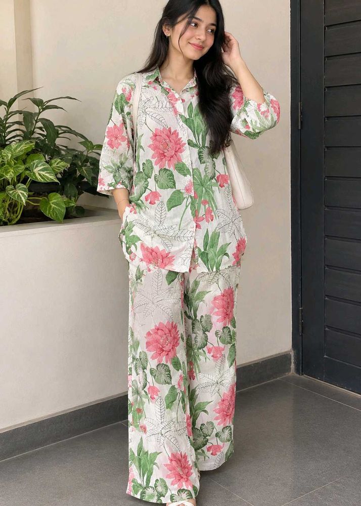 Floral Print Co-ord Set