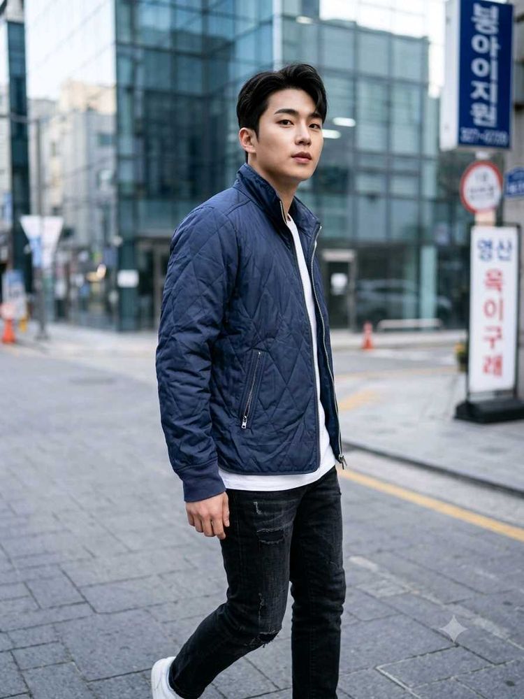 G-Star RAW 'Anchor Overshirt' Quilted Bomber Jacke