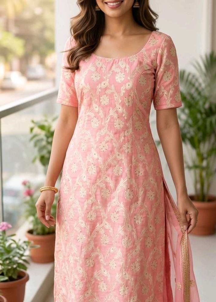 Elegant Pink Kurta