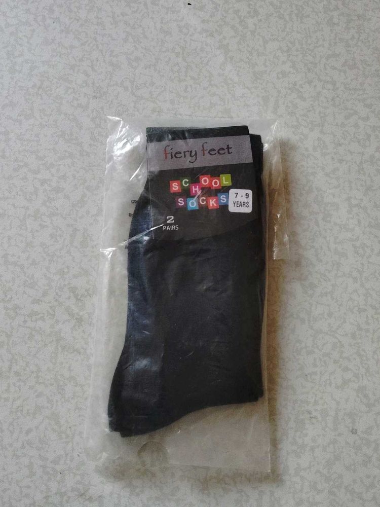 2 Pair Of School Socks
