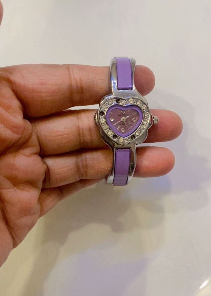 Cute Heart Shaped Watch
