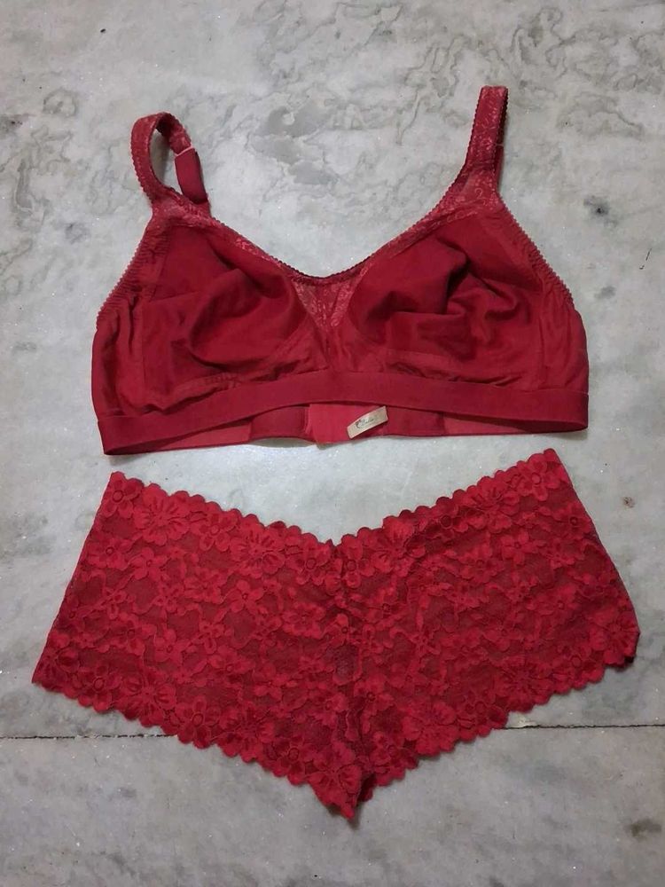 Minimiser Bra with panty