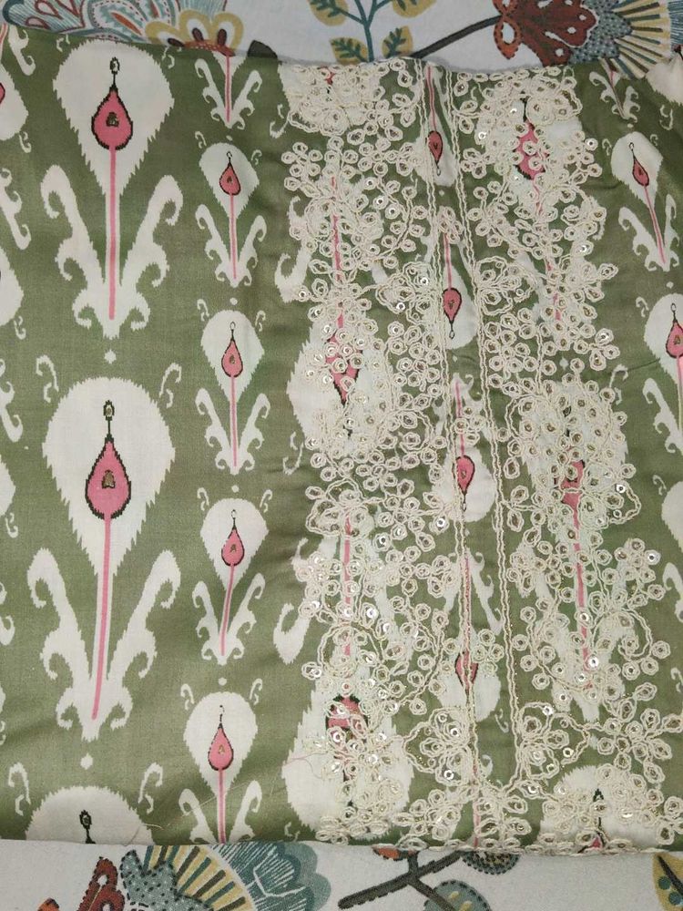 unstitched cotton dress material